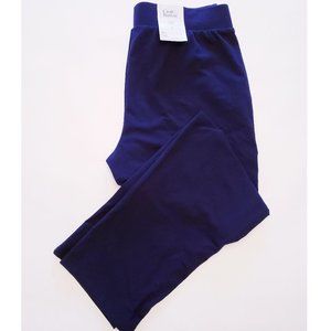 Croft & Barrow women's knit pants, navy, size M